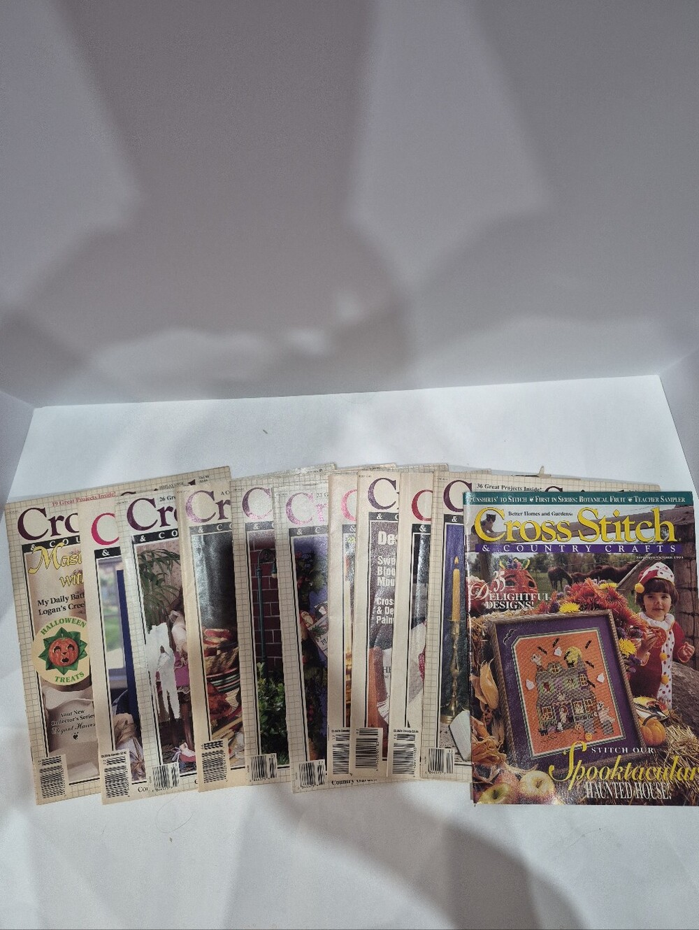 Vintage Lot Better Homes & Gardens Cross Stitch & Country Crafts Magazines